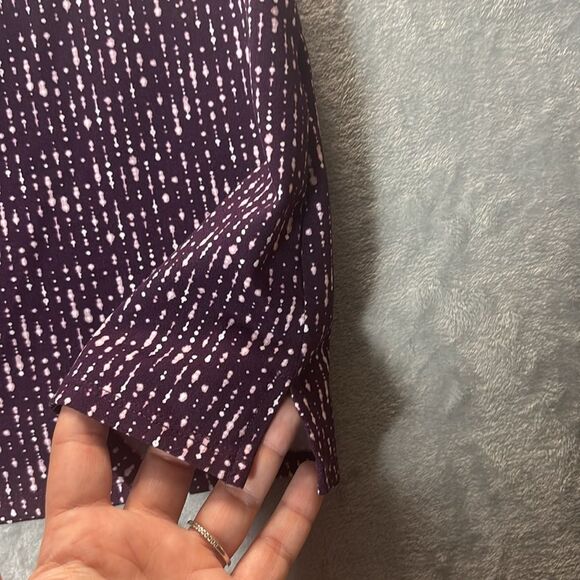 Tranquility Tie Dye Purple Skort Skirt with Built in Shorts Size Small - Picture 3 of 8